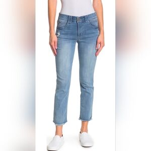 Democracy luxe touch ab technology high waist crop ankle jeans size 2